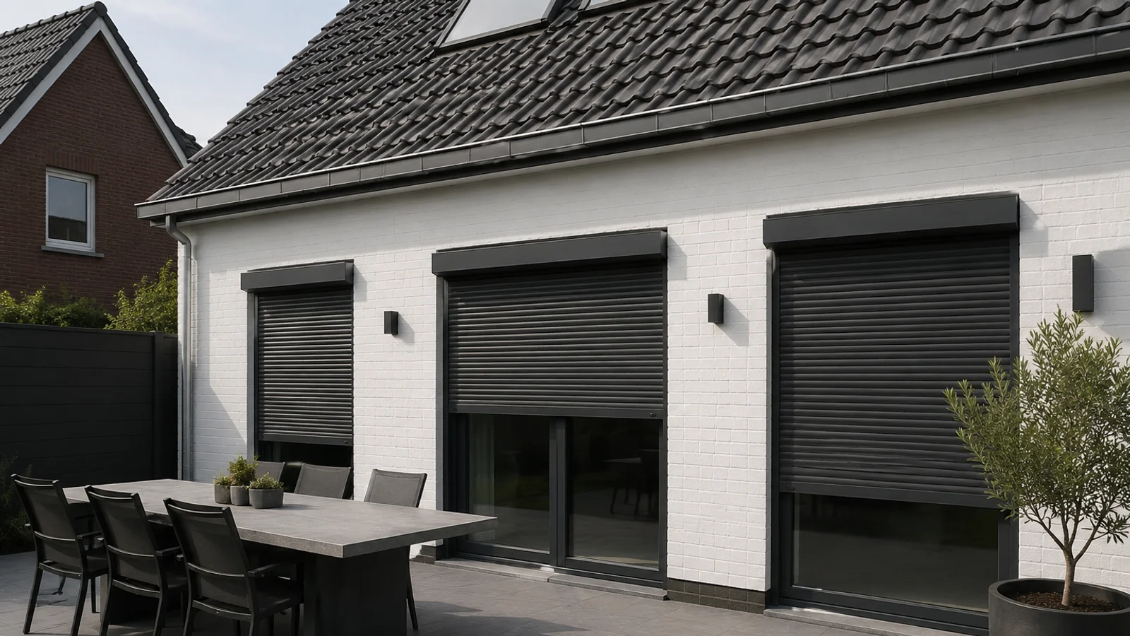 Rolluiken plaatsen – detail